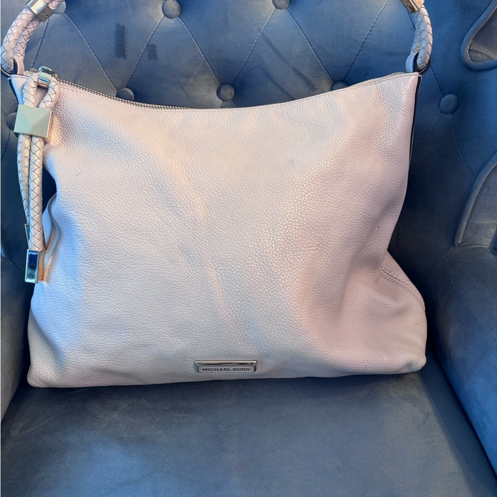 Michael Kors Soft Pink Hobo Bag